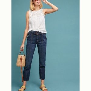 Anthropologie Pilcro Belted Jeans Size 25